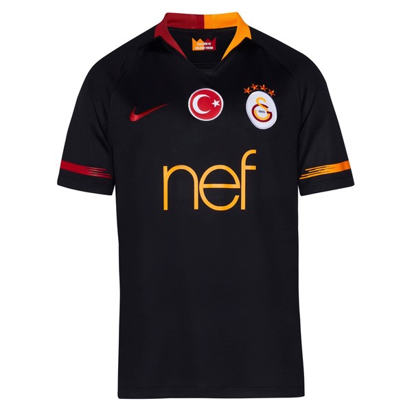 Camiseta Galatasaray SK Replica Segunda Ropa 2018/19 Negro